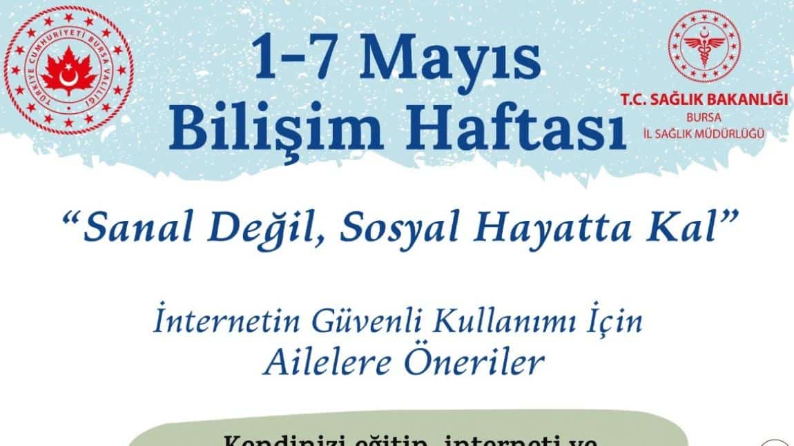 ''1-7 MAYIS BİLİŞİM HAFTASI''